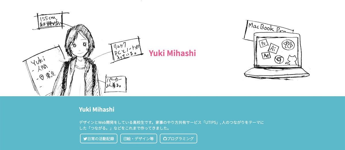 ポートフォリオサイト